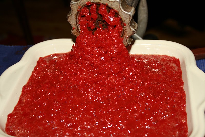 Imagini pentru ardei grasi rosii prin masina de tocat